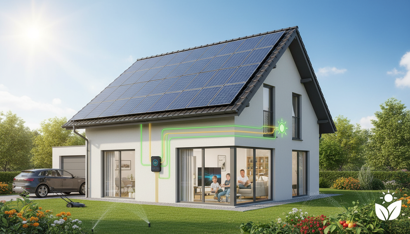 Lợi ích của việc lắp đặt điện năng lượng mặt trời cho hộ gia đình